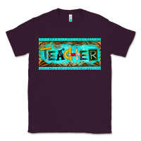 Plum teacher license plate Classic Tee - BarkalooDesign