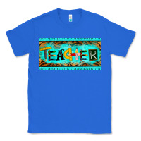 True Royal teacher license plate Classic Tee - BarkalooDesign