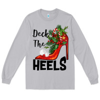 Moon Dust deck the heels Christmas Long Sleeve Tee - BarkalooDesign