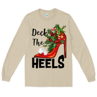 Mushroom deck the heels Christmas Long Sleeve Tee - BarkalooDesign