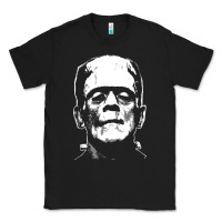 Black frankenstein Classic Tee - DesigneFamous