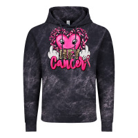 Cloud Black hey cancer with middle fingers Vintage Hoodie - AdoDesignShop