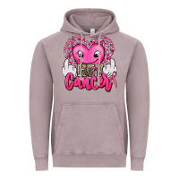 Vintage Zinc hey cancer with middle fingers Vintage Hoodie - AdoDesignShop