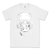 White frankenstein Classic Tee - DesigneFamous