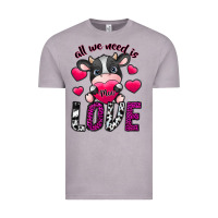 Vintage Zinc All We Need İs Moo Love Vintage Tee - SublimationCraftShop