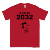 Red funny graduation class of 2032 Classic Tee - DesigneFamous