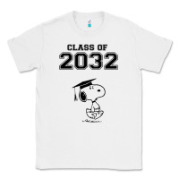 White funny graduation class of 2032 Classic Tee - DesigneFamous