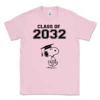 Bubblegum Pink funny graduation class of 2032 Classic Tee - DesigneFamous
