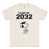 Natural funny graduation class of 2032 Classic Tee - DesigneFamous