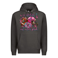 Smoke in october we wear pink football Premium Hoodie - AdoDesignShop