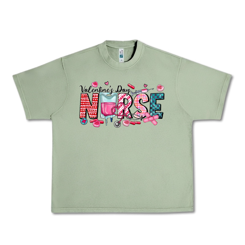 Nurse Valentine Urban Heavy Tee by CowhideDigitalArt | Teevron