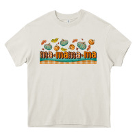 Cream fall mama libbey glass Heavy Core Tee - BundleAndBundleShop