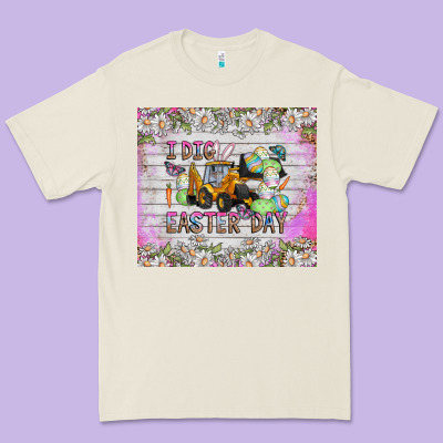 I Dig Easter Day Premium Tee Designed By Cowhidedigitalart