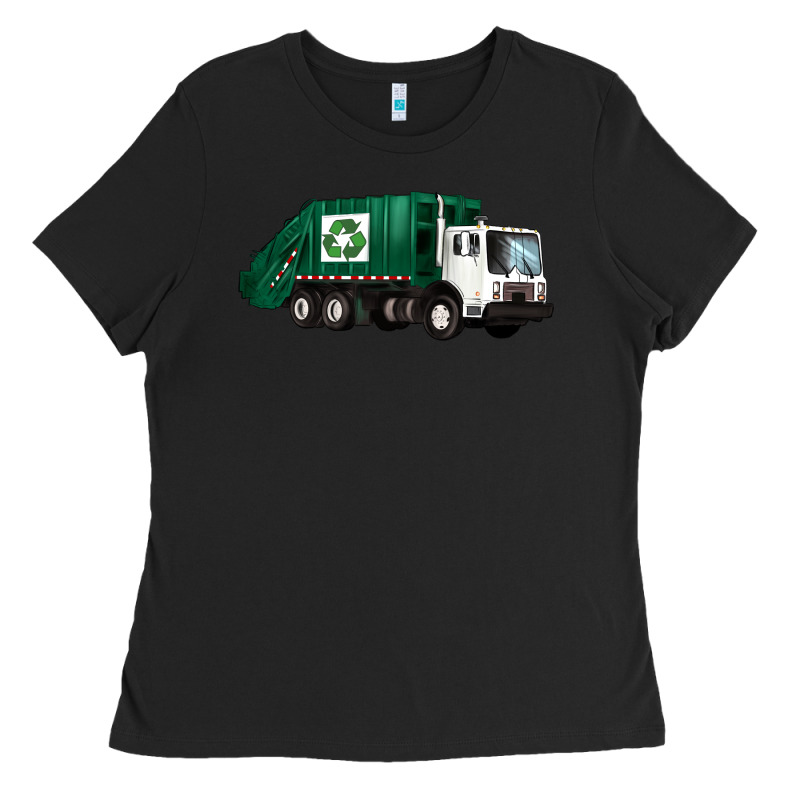 Recycle Truck Ladies Tee by Artiststas | Teevron