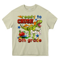 Mossy ready to crush 5th grade Heavy Core Tee - BundleAndBundleShop