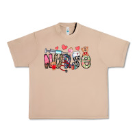 Burro Nurse Valentines Day Urban Heavy Tee - CowhideDigitalArt