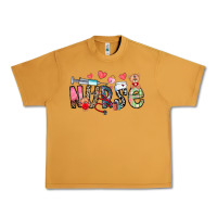 Peanut Butter Nurse Valentines Day Urban Heavy Tee - CowhideDigitalArt