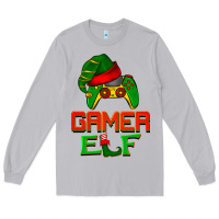 Moon Dust Christmas gamer elf Long Sleeve Tee - BarkalooDesign