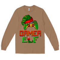 Toasted Coconut Christmas gamer elf Long Sleeve Tee - BarkalooDesign