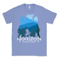 Colony Blue horizon zero dawn Classic Tee - DesigneFamous