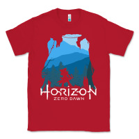 Red horizon zero dawn Classic Tee - DesigneFamous