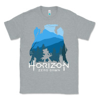 Heather Grey horizon zero dawn Classic Tee - DesigneFamous