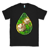 Black st.patrick's teardrop earrings Classic Tee - FaDigitalArtStudio