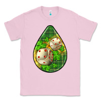 Bubblegum Pink st.patrick's teardrop earrings Classic Tee - FaDigitalArtStudio
