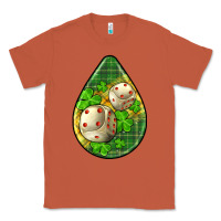 Copper st.patrick's teardrop earrings Classic Tee - FaDigitalArtStudio