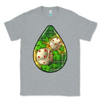 Heather Grey st.patrick's teardrop earrings Classic Tee - FaDigitalArtStudio