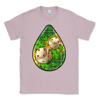 Lilac st.patrick's teardrop earrings Classic Tee - FaDigitalArtStudio