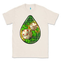 Natural st.patrick's teardrop earrings Classic Tee - FaDigitalArtStudio