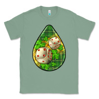Sage st.patrick's teardrop earrings Classic Tee - FaDigitalArtStudio