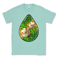 Seafoam st.patrick's teardrop earrings Classic Tee - FaDigitalArtStudio