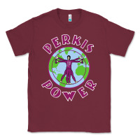 Burgundy heavyweights power Classic Tee - DesigneFamous