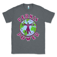 Charcoal Heather heavyweights power Classic Tee - DesigneFamous