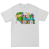Dove Grey LIve Christmas Latte Premium Tee - CowhideDigitalArt