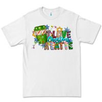 White LIve Christmas Latte Premium Tee - CowhideDigitalArt