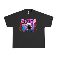 Pigment Black Oh Snap Urban Heavy Tee - CowhideDigitalArt