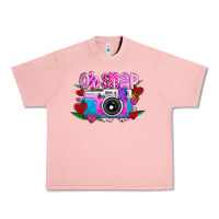 Salmon Oh Snap Urban Heavy Tee - CowhideDigitalArt