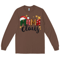 Chestnut mama Claus Christmas Long Sleeve Tee - BarkalooDesign