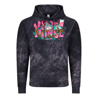 Cloud Black breast cancer nurse Vintage Hoodie - AdoDesignShop