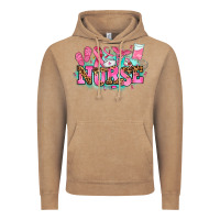 Vintage Coffee breast cancer nurse Vintage Hoodie - AdoDesignShop