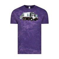 Cloud Purple garbage truck Vintage Tee - Artiststas