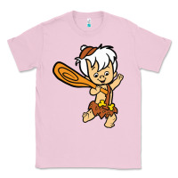 Bubblegum Pink bamm bamm Classic Tee - DesigneFamous