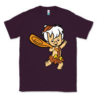 Plum bamm bamm Classic Tee - DesigneFamous