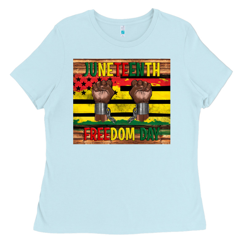 Juneteenth Freedom Day Tumbler Ladies Tee by Artiststas | Teevron