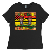 Black juneteenth freedom day tumbler Ladies Tee - Artiststas