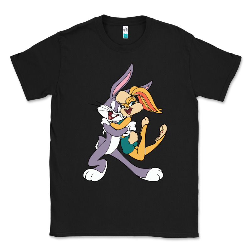 Bugs Bunny And Lola Bunny Classic Tee by DesigneFamous | Teevron
