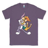 Lavender bugs bunny and lola bunny Classic Tee - DesigneFamous
